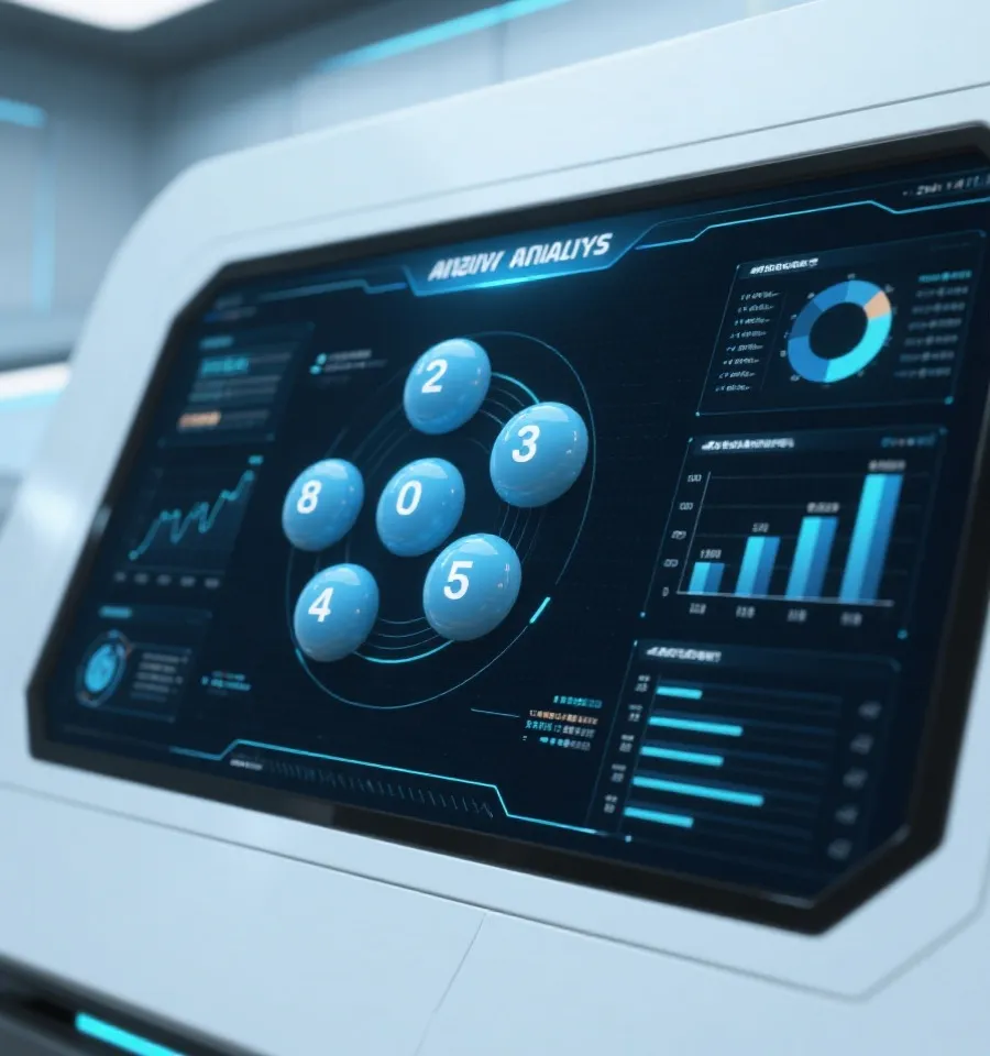 大乐透智能分析界面示意图